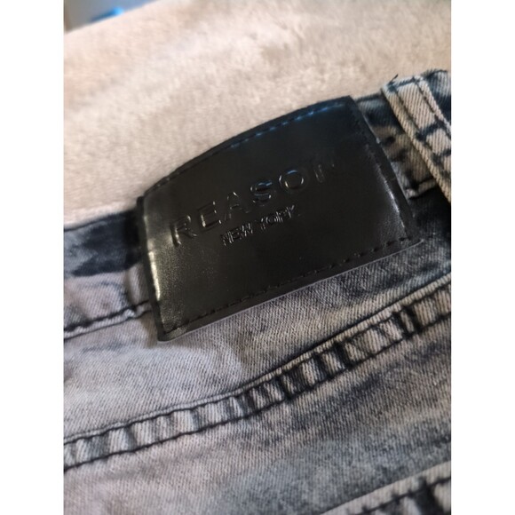 Reason new york gray acid washed jeans - Picture 7 of 8